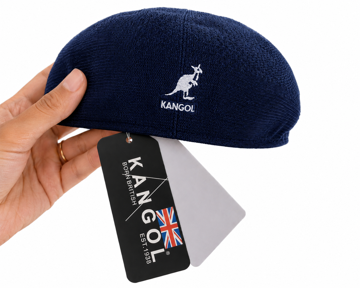 Kangol Wool Jax Beret Original- Azul-marinho
