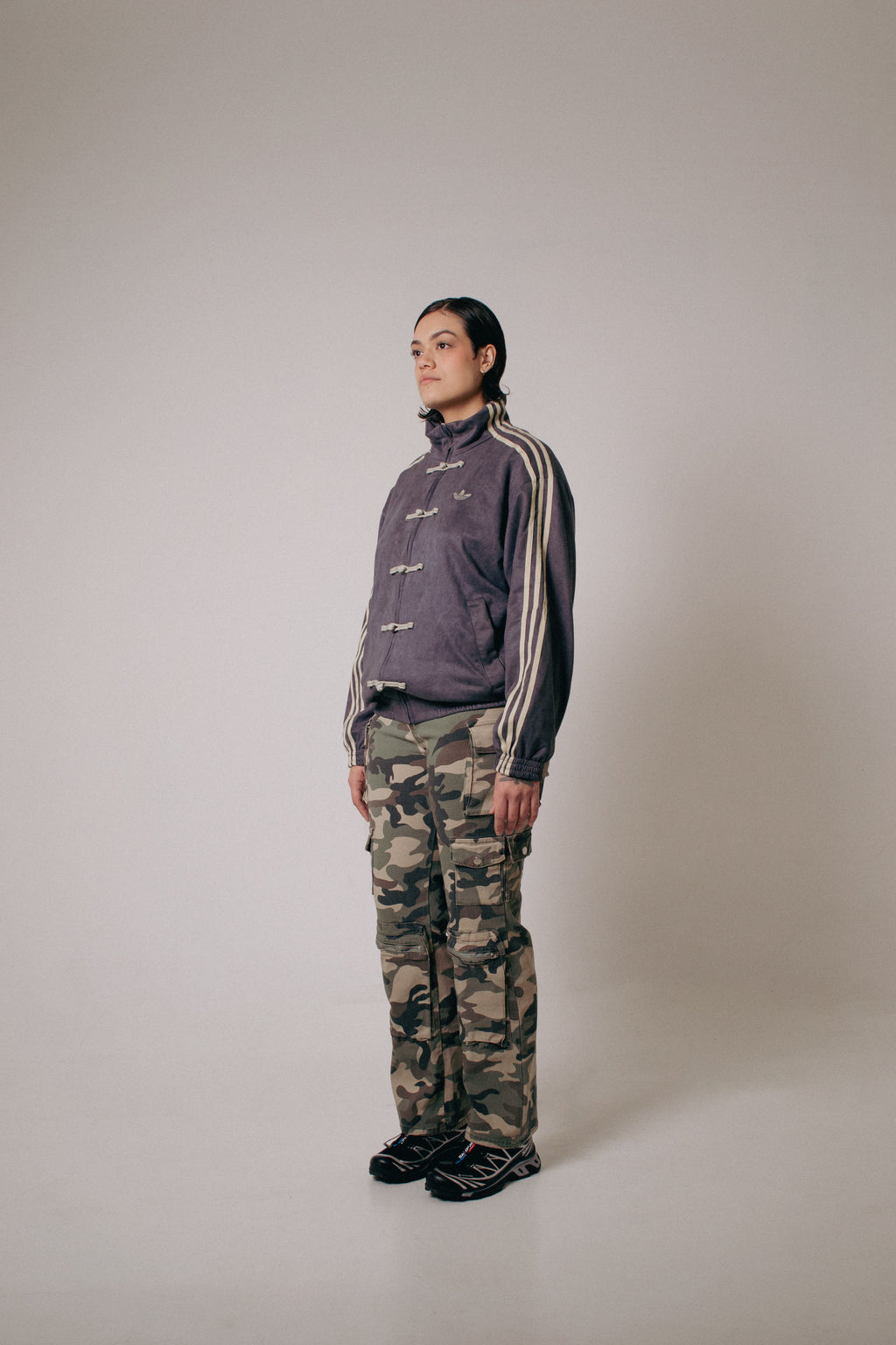 Adidas Originals Chinese New Year Track Jacket/ Roxo acinzentado