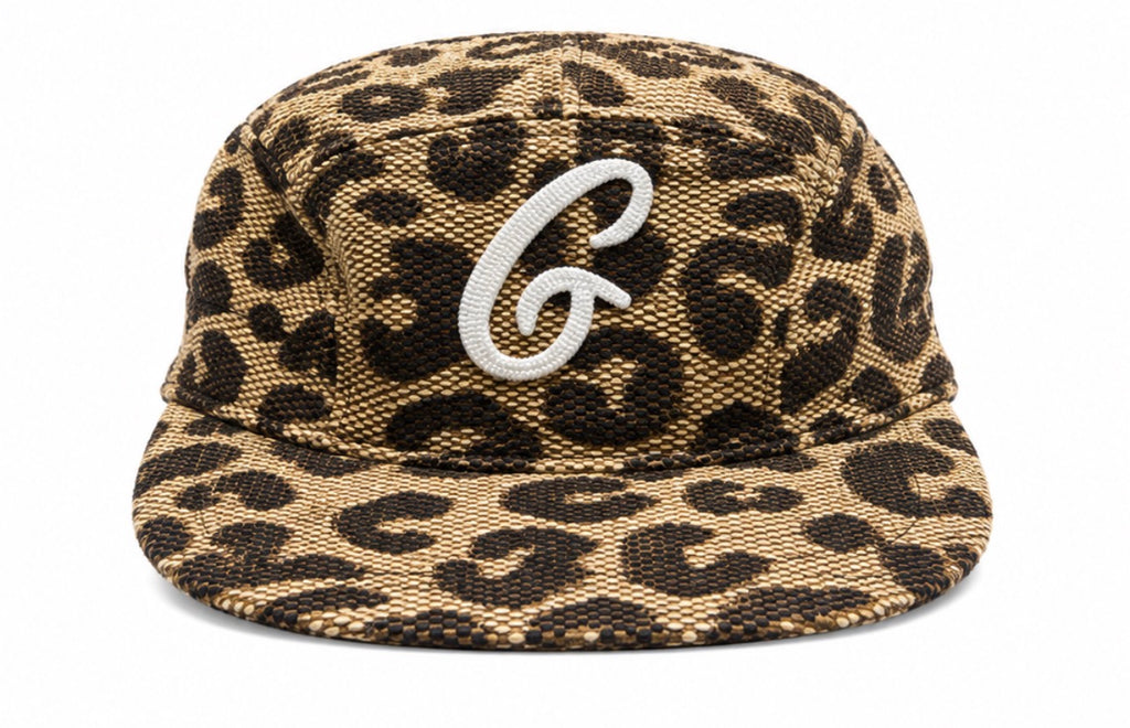 Boné Animal Print Onça - Aba Plana