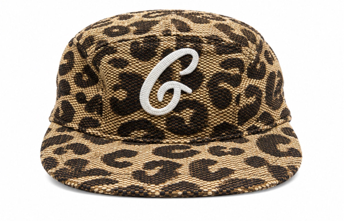 Boné Animal Print Onça - Aba Plana